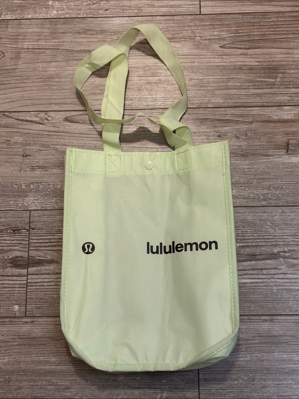 lululemon Pale Lime small Tote Bag